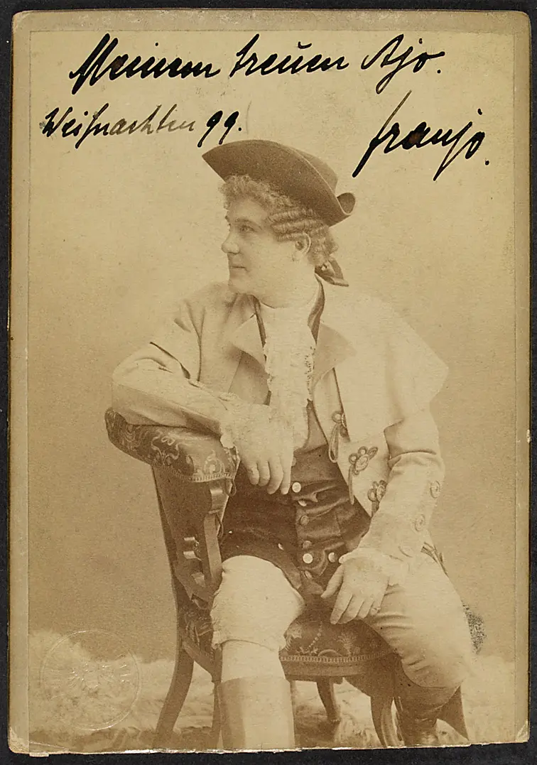Franz Naval, Verweis auf Stücktitel: Manon
